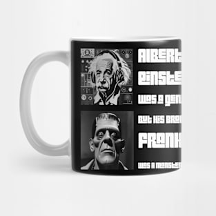 Einstein Vs. Frankenstein Mug